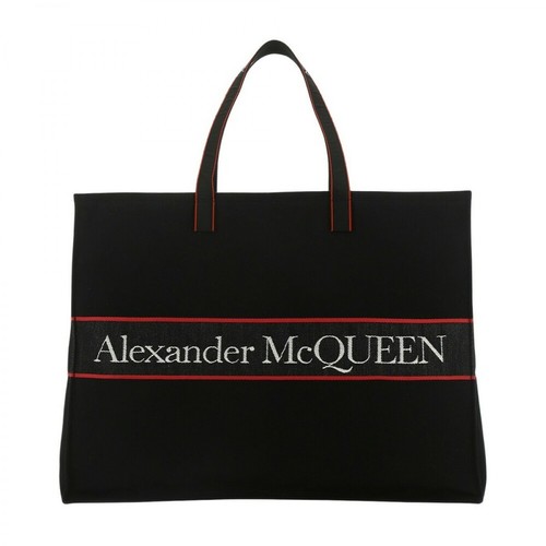 Alexander McQueen, East West Selvedge Tote Czarny, female, 3147.00PLN