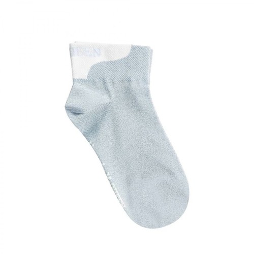 Alexander McQueen, Socks Mini Branded Niebieski, female, 348.00PLN