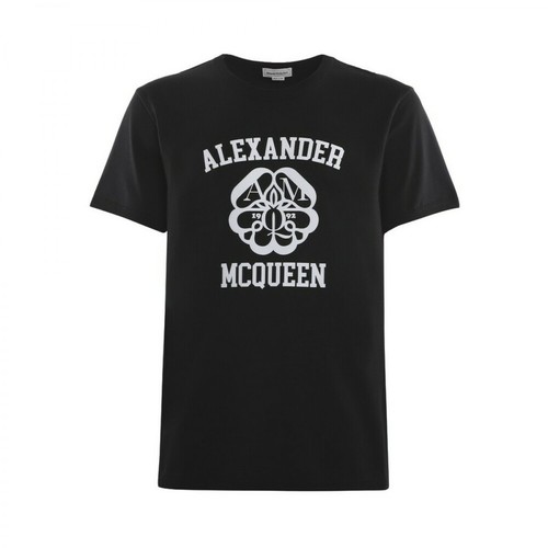 Alexander McQueen, T-shirt Czarny, male, 1596.00PLN