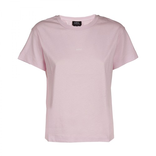 A.p.c., T-Shirt Różowy, female, 435.85PLN