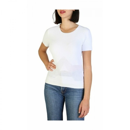 Armani Jeans, T-shirt 3Y5M2L_5M22Z Biały, female, 565.00PLN