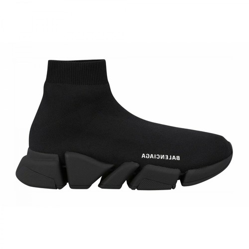 Balenciaga Vintage, Pre-owned Speed 2.0 Sneakers All Black Czarny, male, 4972.90PLN