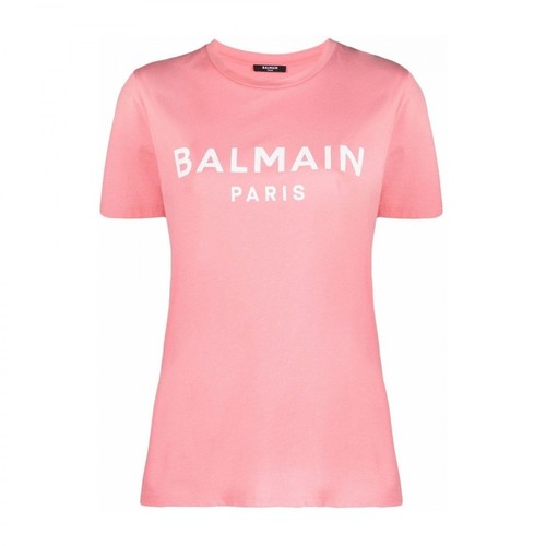 Balmain, T-Shirt Różowy, female, 1278.00PLN