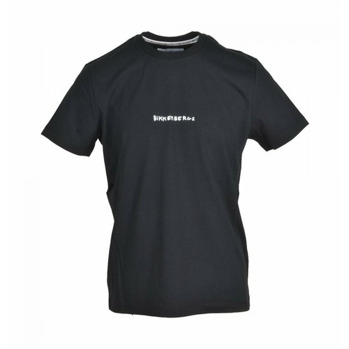 Bikkembergs, T-Shirt Czarny, male, 354.08PLN