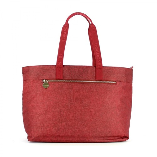 Borbonese, Shopping bag Czerwony, female, 1095.00PLN