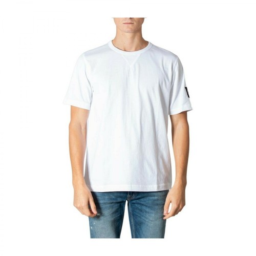 Calvin Klein Jeans, T-Shirt Biały, male, 342.28PLN