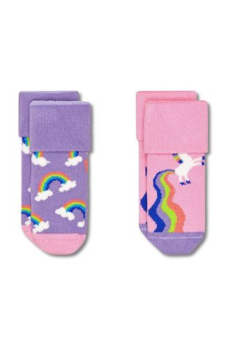 <![CDATA[Happy Socks - Skarpety dziecięce Rainbow & Unicor (2-Pack)]]> 26.99PLN