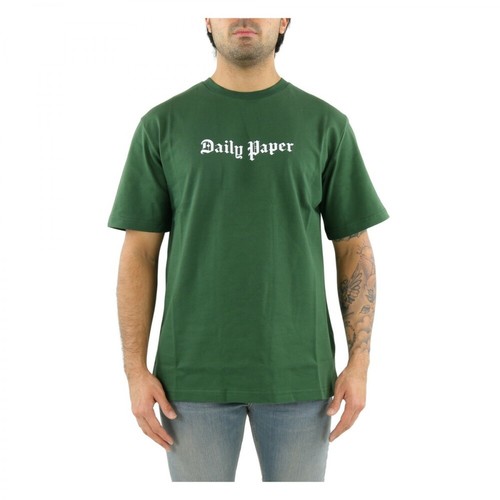 Daily Paper, T-shirt Zielony, male, 214.47PLN