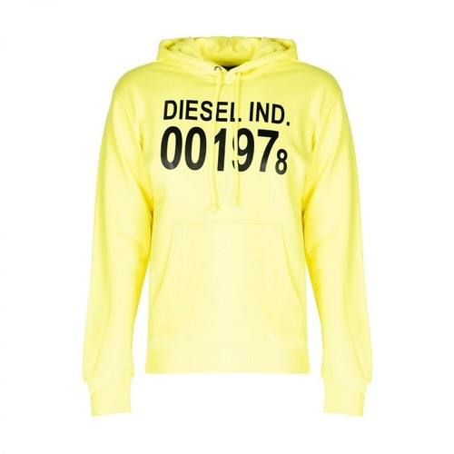 Diesel, Bluza Żółty, male, 395.00PLN