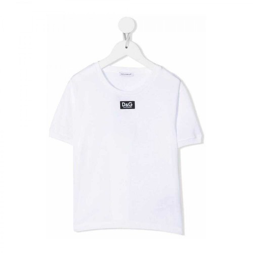 Dolce & Gabbana, t-shirt Biały, unisex, 456.00PLN