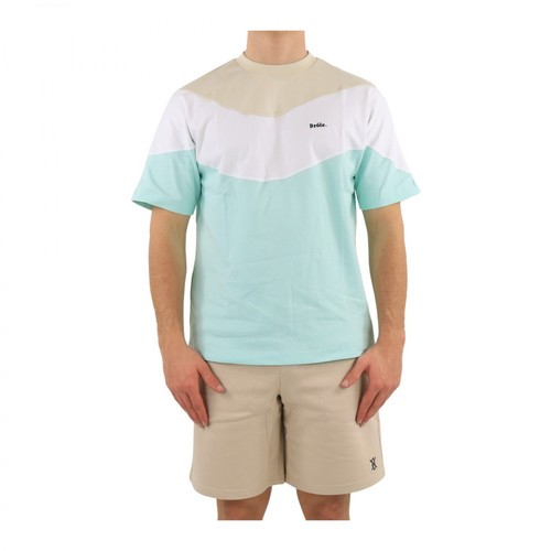 Drole de Monsieur, Drole Wave T-Shirt Zielony, male, 271.66PLN