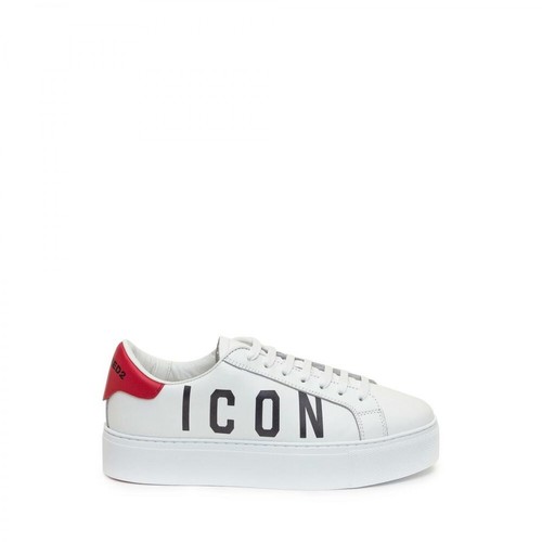 Dsquared2, Icon Low-Top Sneakers Biały, female, 1299.75PLN