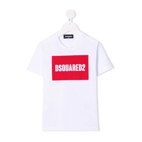 Dsquared2, T-shirt Biały, unisex, 456.00PLN