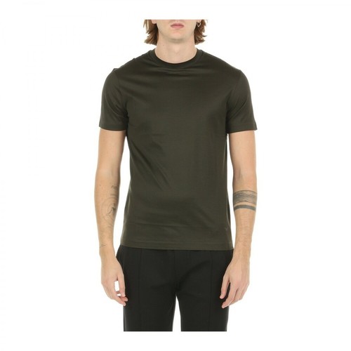 Emporio Armani, T-shirt Zielony, male, 370.00PLN