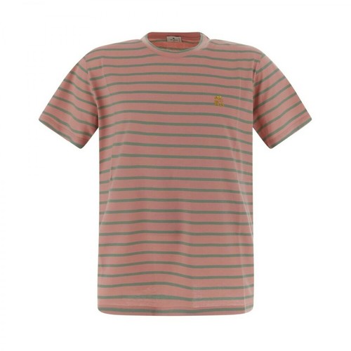 Etro, T-shirt Różowy, male, 1095.00PLN