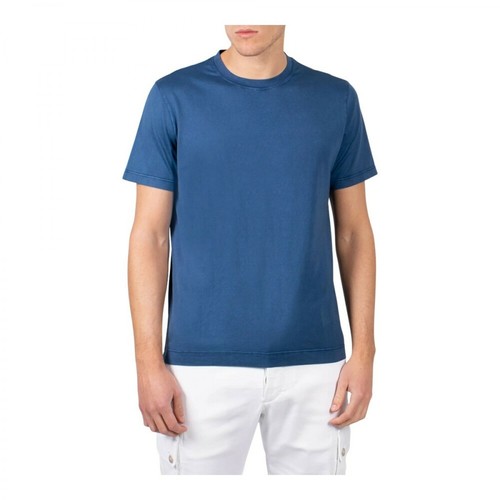 Fedeli, Ekologiczna koszulka Extreme Jersey Giza Niebieski, male, 570.00PLN