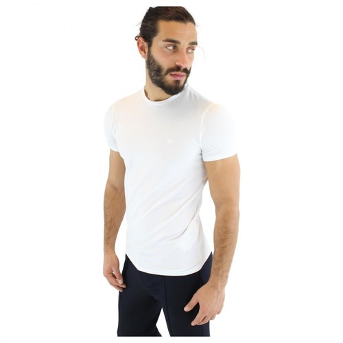 Giorgio Armani, T-shirt Biały, male, 509.00PLN