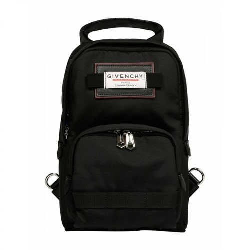 Givenchy, Mini Downtown Logo Backpack Czarny, male, 2965.78PLN