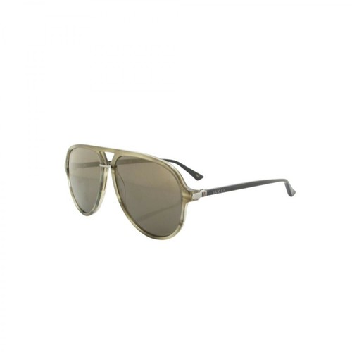 Gucci, Sunglasses 0015 Brązowy, male, 1277.00PLN