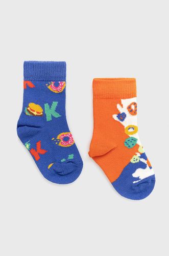 Happy Socks - Skarpetki dziecięce Okay Cereals (2-Pack) 26.99PLN