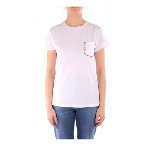 Iblues, Sassari Short sleeve t-shirt Biały, female, 386.00PLN
