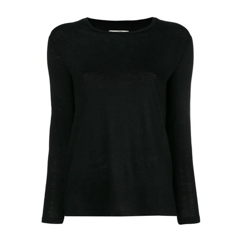 Isabel Marant Étoile, Long sleeve T-shirt Czarny, female, 474.40PLN