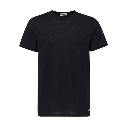 Jil Sander, T-shirt Niebieski, male, 880.00PLN