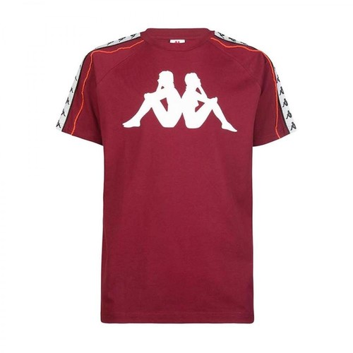 Kappa, Camiseta T-shirt Dobrev Czerwony, male, 365.00PLN