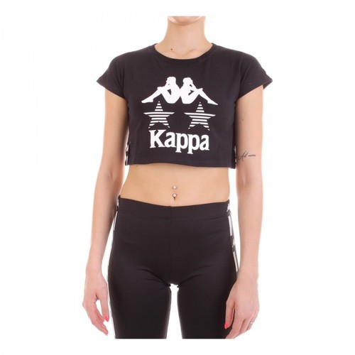 Kappa, Short sleeve t-shirt Czarny, female, 357.00PLN