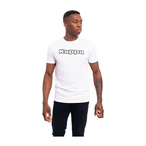 Kappa, T-shirt Biały, male, 206.00PLN