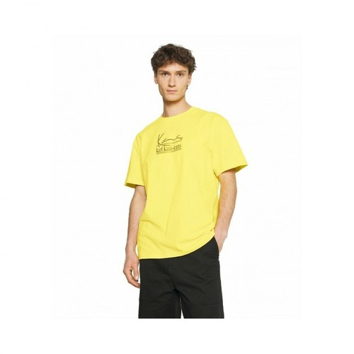 Karl Kani, T-shirt Żółty, male, 192.00PLN