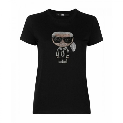 Karl Lagerfeld, T-shirt Czarny, female, 452.00PLN
