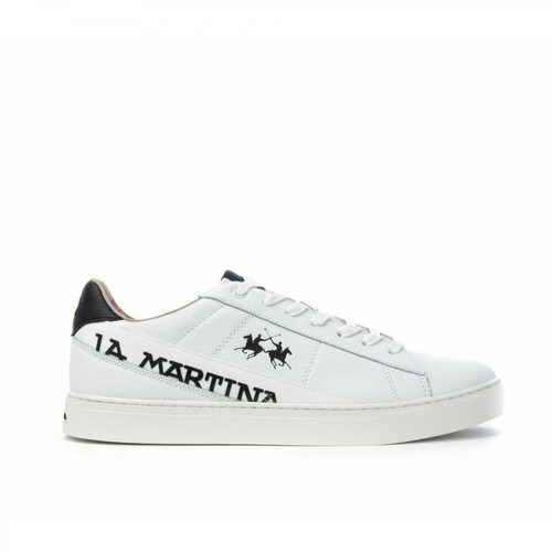 La Martina, Sneakers Uomo Lfm212.001.3100 Biały, male, 698.00PLN