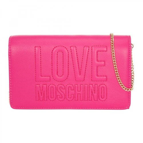 Love Moschino, cross-body messenger shoulder bag Różowy, female, 561.00PLN