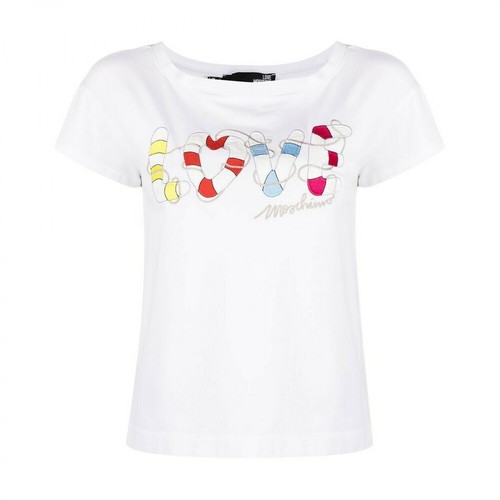 Love Moschino, T-shirt Biały, female, 403.97PLN