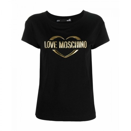 Love Moschino, T-shirt Czarny, female, 633.42PLN