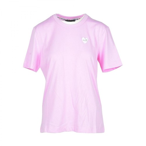 Love Moschino, T-shirt Różowy, female, 556.00PLN