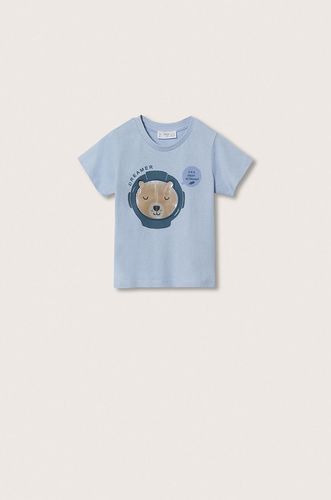 Mango Kids t-shirt bawełniany dziecięcy Gafas 49.99PLN