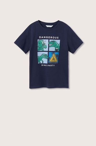 Mango Kids t-shirt bawełniany dziecięcy Lyon 45.99PLN