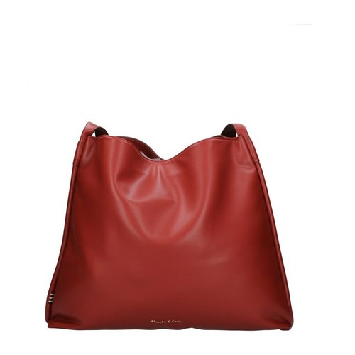 Manila Grace, B280Eu Shoulder Bag Czerwony, female, 673.00PLN