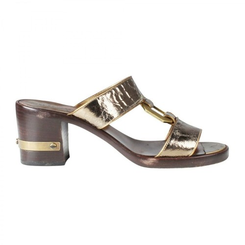 Marc Jacobs Pre-owned, Varnished Sandals Beżowy, female, 1074.05PLN