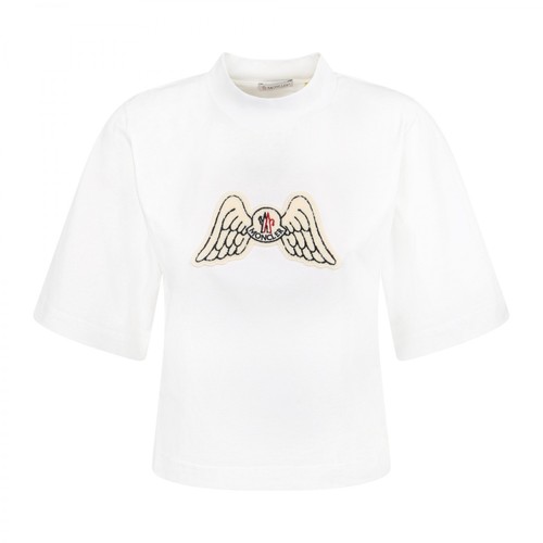 Moncler, T-shirt Biały, female, 1065.00PLN