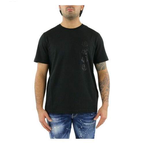 Moncler, T-Shirt Czarny, male, 953.19PLN