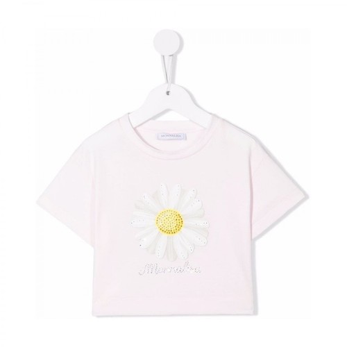 Monnalisa, T-Shirt Różowy, female, 361.00PLN