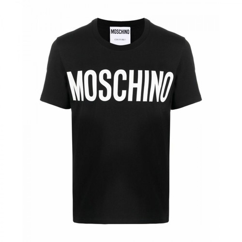 Moschino, T-Shirt Czarny, male, 420.00PLN