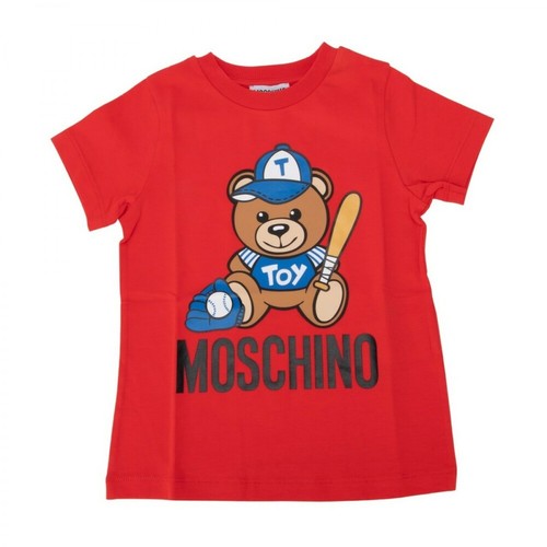 Moschino, T-Shirt Czerwony, female, 251.00PLN