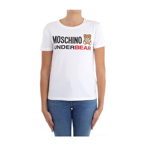 Moschino, T-shirts Biały, female, 281.00PLN