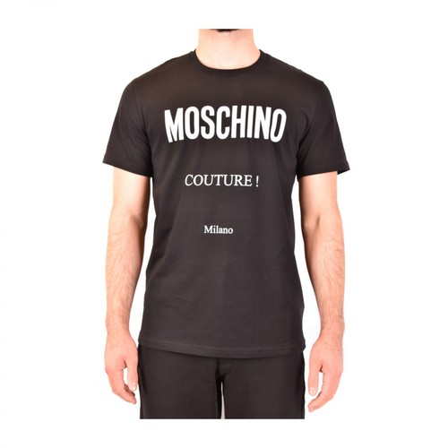 Moschino, T-shirts Czarny, male, 565.00PLN