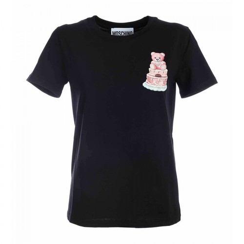 Moschino, T-shirty Czarny, female, 573.00PLN