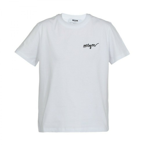 Msgm, T-shirt Biały, female, 479.00PLN